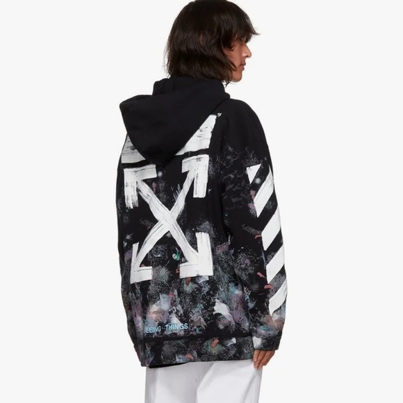 Off white galaxy hoodie - Picture 2 of 7